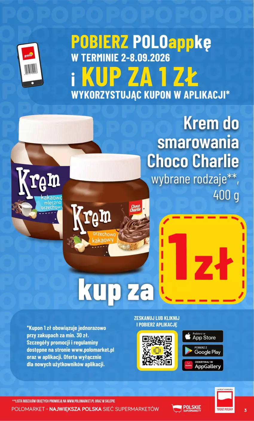 Gazetka promocyjna PoloMarket - Katalog Kupuj taniej z POLOappką - ważna 02.09 do 08.09.2026 - strona 3 - produkty: Tera