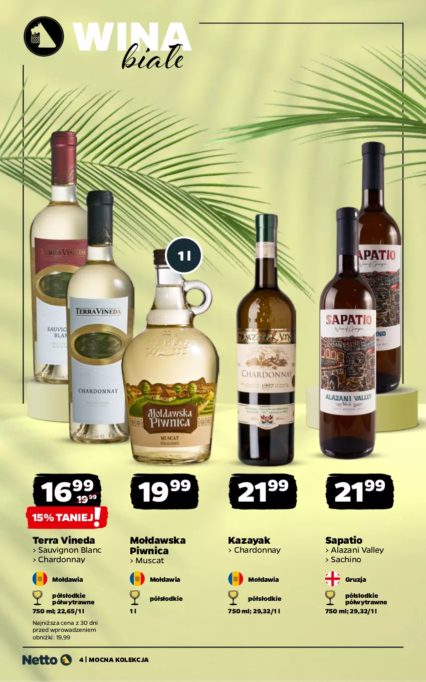 Gazetka promocyjna Netto - Netto_MK_08/25_2 - ważna 18.08 do 31.08.2025 - strona 4 - produkty: Chardonnay, Mus, Sauvignon Blanc