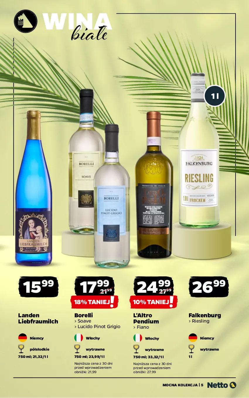 Gazetka promocyjna Netto - Netto_MK_08/25_2 - ważna 18.08 do 31.08.2025 - strona 5 - produkty: Fa, Pinot Grigio