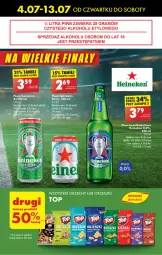 Gazetka promocyjna Biedronka - Finał Euro - Gazetka - ważna od 13.07 do 13.07.2024 - strona 5 - produkty: Piwa, Piwo, Pistacje, Gra, Heineken