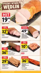 Gazetka promocyjna Intermarche - Gazetka promocyjna - Gazetka - ważna od 27.08 do 27.08.2025 - strona 14 - produkty: Piec, Polędwica, Ser, Salami, Kiełbaski śląskie, Pekpol, Serdelki, Duda, Szynka, Tarczyński, Kabanos, Olewnik