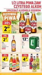 Gazetka promocyjna Intermarche - Gazetka promocyjna - Gazetka - ważna od 27.08 do 27.08.2025 - strona 30 - produkty: Piwa, Piwo, Tyskie, Fortuna, Napój, Lech Premium