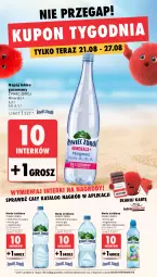 Gazetka promocyjna Intermarche - Gazetka promocyjna - Gazetka - ważna od 27.08 do 27.08.2025 - strona 34 - produkty: Mus, Tera, LANA, Woda, Napój