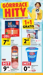 Gazetka promocyjna Intermarche - Gazetka promocyjna - Gazetka - ważna od 27.08 do 27.08.2025 - strona 4 - produkty: Jogurt naturalny, Gra, Zott, Kiełbasa krakowska, Jogurt, Zottarella, Parówki, Mlekovita, Tarczyński, Kiełbasa, Berlinki, Mleko