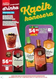 Gazetka promocyjna Topaz - Gazetka - Gazetka - ważna od 15.03 do 15.03.2026 - strona 10 - produkty: Sok, Por, Cytryny, Plasterki, Syrop, Whisky, Ballantine's, Lanki, Napój, Fa