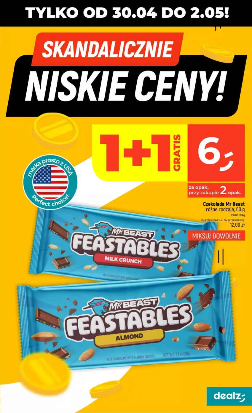 Gazetka promocyjna Dealz - SKANDALICZNIE - ważna 30.04 do 02.05.2026 - strona 7 - produkty: Czekolada, Gra