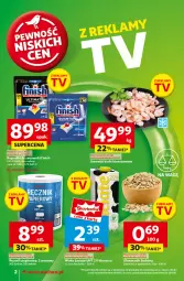 Gazetka promocyjna Auchan - z MAŁĄ CENKĄ dźwigniesz więcej! Supermarket - Gazetka - ważna od 19.02 do 19.02.2025 - strona 2 - produkty: Papier, Finish, Ręcznik, Zmywarki, Mleko, Fa