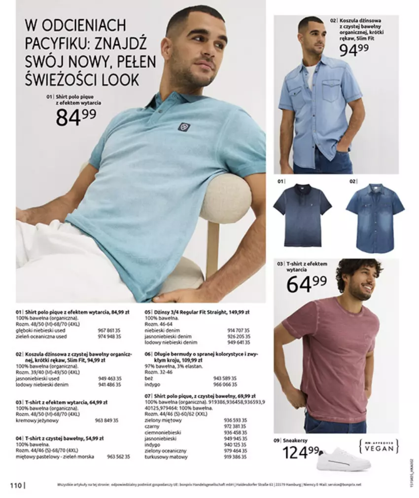 Gazetka promocyjna Bonprix - URLOPOWE NIEZBĘDNIKI - ważna 17.06 do 28.07.2025 - strona 112 - produkty: EPEE, Fa, HP, T-shirt