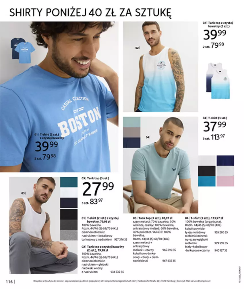 Gazetka promocyjna Bonprix - URLOPOWE NIEZBĘDNIKI - ważna 17.06 do 28.07.2025 - strona 118 - produkty: Fa, Kawa, LG, Por, Top, Woal