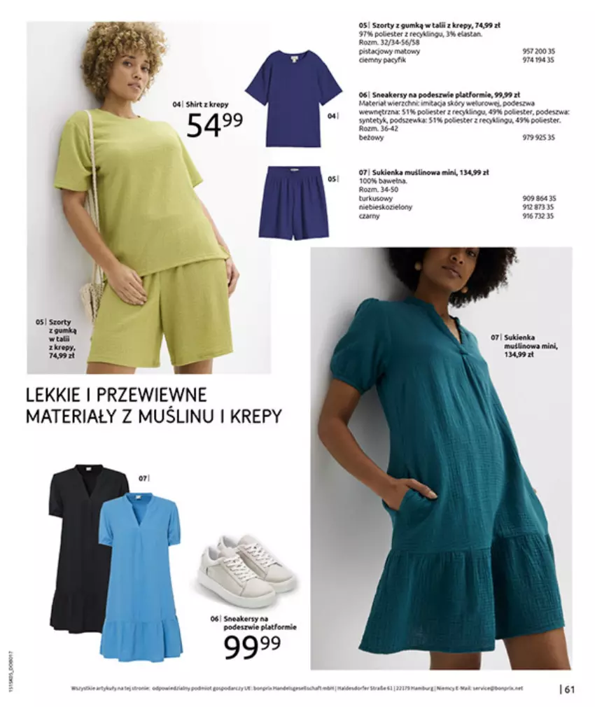Gazetka promocyjna Bonprix - URLOPOWE NIEZBĘDNIKI - ważna 17.06 do 28.07.2025 - strona 63 - produkty: Fa, Lack, Por