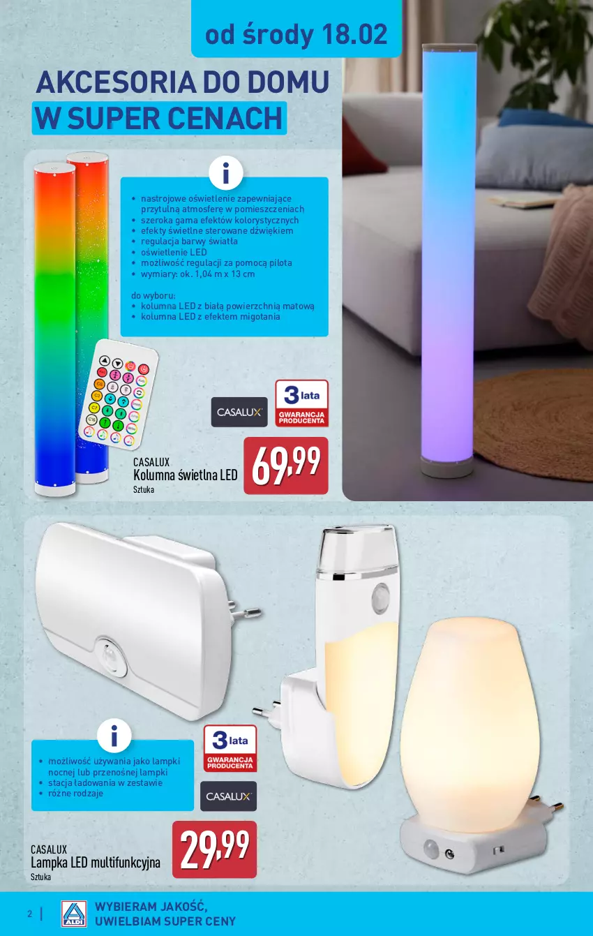 Gazetka promocyjna Aldi - Artykuły przemysłowe i tekstylia - ważna 18.02 do 21.02.2026 - strona 2