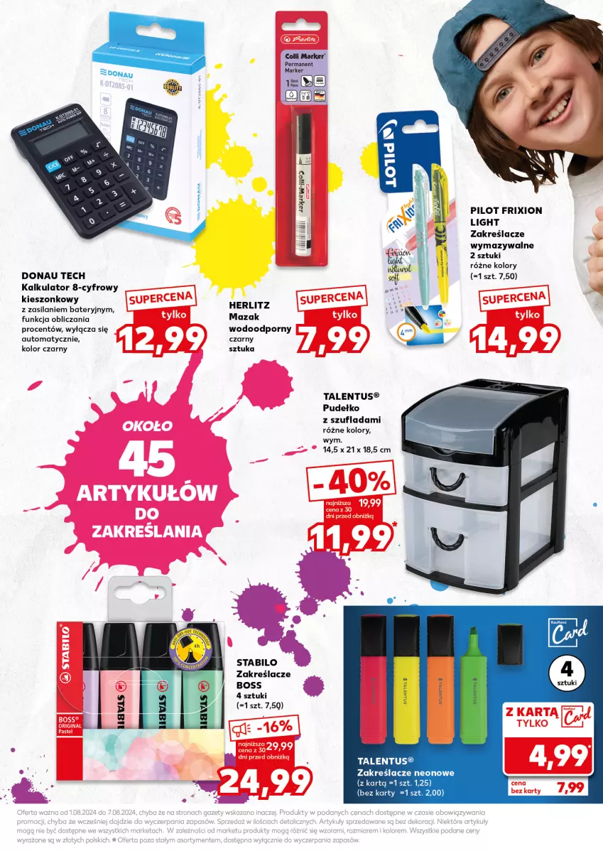 Gazetka promocyjna Kaufland - Kaufland - ważna 31.07 do 07.08.2024 - strona 25 - produkty: Marker, Por, Pudełko, Silan