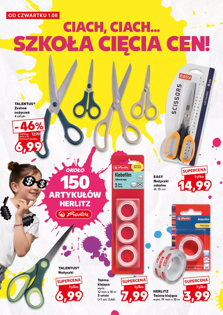Gazetka promocyjna Kaufland - Kaufland - ważna 31.07 do 07.08.2024 - strona 26 - produkty: Klej, Noż, Nożyczki