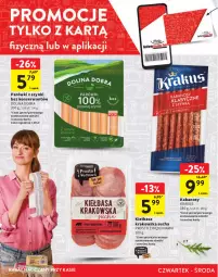 Gazetka promocyjna Intermarche - Gazetka - ważna od 13.03 do 13.03.2024 - strona 2 - produkty: Krakus, Ser, Kiełbasa krakowska, Parówki, Parówki z szynki, Kabanos, Kiełbasa