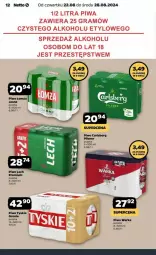 Gazetka promocyjna Netto - Gazetka - ważna od 28.08 do 28.08.2024 - strona 4 - produkty: Piwo, Tyskie, Warka, Carlsberg, Lech Premium