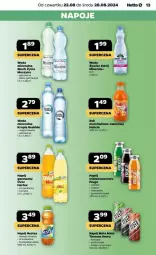 Gazetka promocyjna Netto - Gazetka - ważna od 28.08 do 28.08.2024 - strona 5 - produkty: Mus, Ananas, Szyna, Woda mineralna, Woda, Mango, Napój, Nestea, Magnez, Hortex, Fa