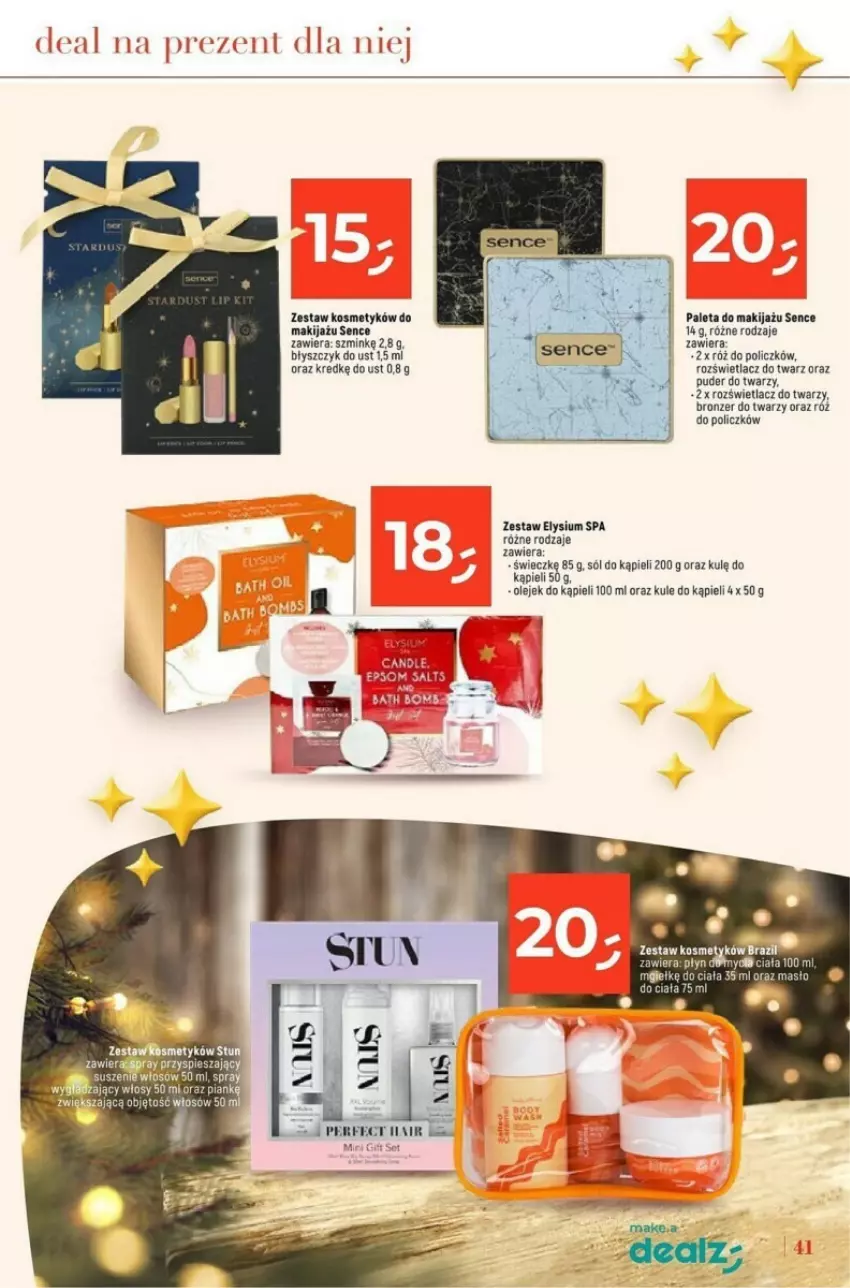 Gazetka promocyjna Dealz - ważna 04.11 do 24.12.2024 - strona 36 - produkty: Bronzer, Makijaż, Masło, Olej, Paleta, Puder, Puder do twarzy, Róż do policzków, Rozświetlacz, Sól, Sól do kąpieli, Top