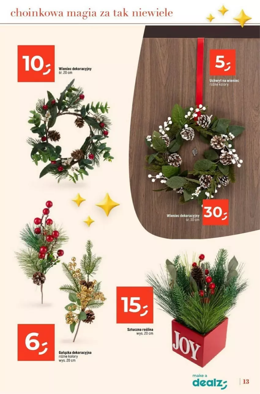 Gazetka promocyjna Dealz - ważna 04.11 do 24.12.2024 - strona 5 - produkty: Wieniec