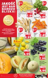 Gazetka promocyjna Kaufland - OFERTA TYGODNIA - Gazetka - ważna od 25.08 do 25.08.2021 - strona 12 - produkty: Piec, Warzywa, Pietruszka, Cytryny, Laur, Winogrona, Owoce, Wino, Rzodkiewka, Melon, Fa