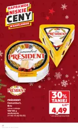 Gazetka promocyjna Kaufland - Gazetka tygodnia - Gazetka - ważna od 19.12 do 19.12.2023 - strona 28 - produkty: Brie, Président, Camembert