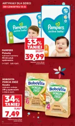 Gazetka promocyjna Kaufland - Gazetka tygodnia - Gazetka - ważna od 19.12 do 19.12.2023 - strona 36 - produkty: Por, Pampers, Pieluchy, BoboVita, Dzieci