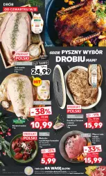 Gazetka promocyjna Kaufland - Gazetka tygodnia - Gazetka - ważna od 19.12 do 19.12.2023 - strona 44 - produkty: Kurczak, Kaczka, Pasztet, Tusz, Drób, Waga, Olej, Mięso, Fa