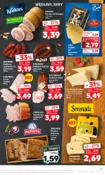 Gazetka promocyjna Kaufland - Gazetka tygodnia - Gazetka - ważna od 19.12 do 19.12.2023 - strona 47 - produkty: Piec, Kiełbasa wiejska, Krakus, Ser, Gra, Kasztelan, Ser Kasztelan, Pasztet, Szynka, Boczek, Kabanos, Kiełbasa, Olewnik