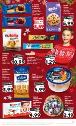 Gazetka promocyjna Kaufland - Gazetka tygodnia - Gazetka - ważna od 19.12 do 19.12.2023 - strona 63 - produkty: Ciastka, Princessa, Nutella, Krakus, Cukier, Cukierki czekoladowe, Wafelek, Tago, Lody, Tonik, Ferrero, Baton, E. Wedel, Cukierki, Gala, Krakuski, Biszkopty, Kinder, Milka