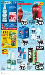 Gazetka promocyjna Kaufland - Gazetka tygodnia - Gazetka - ważna od 19.12 do 19.12.2023 - strona 64 - produkty: Nałęczowianka, Mus, Gra, Red Bull, Coca-Cola, Napoje, Lack, Pepsi, Napój gazowany, Tymbark, Fanta, Woda mineralna, Kubuś, Woda, Waga, Sprite, Napój, Cisowianka, Fa