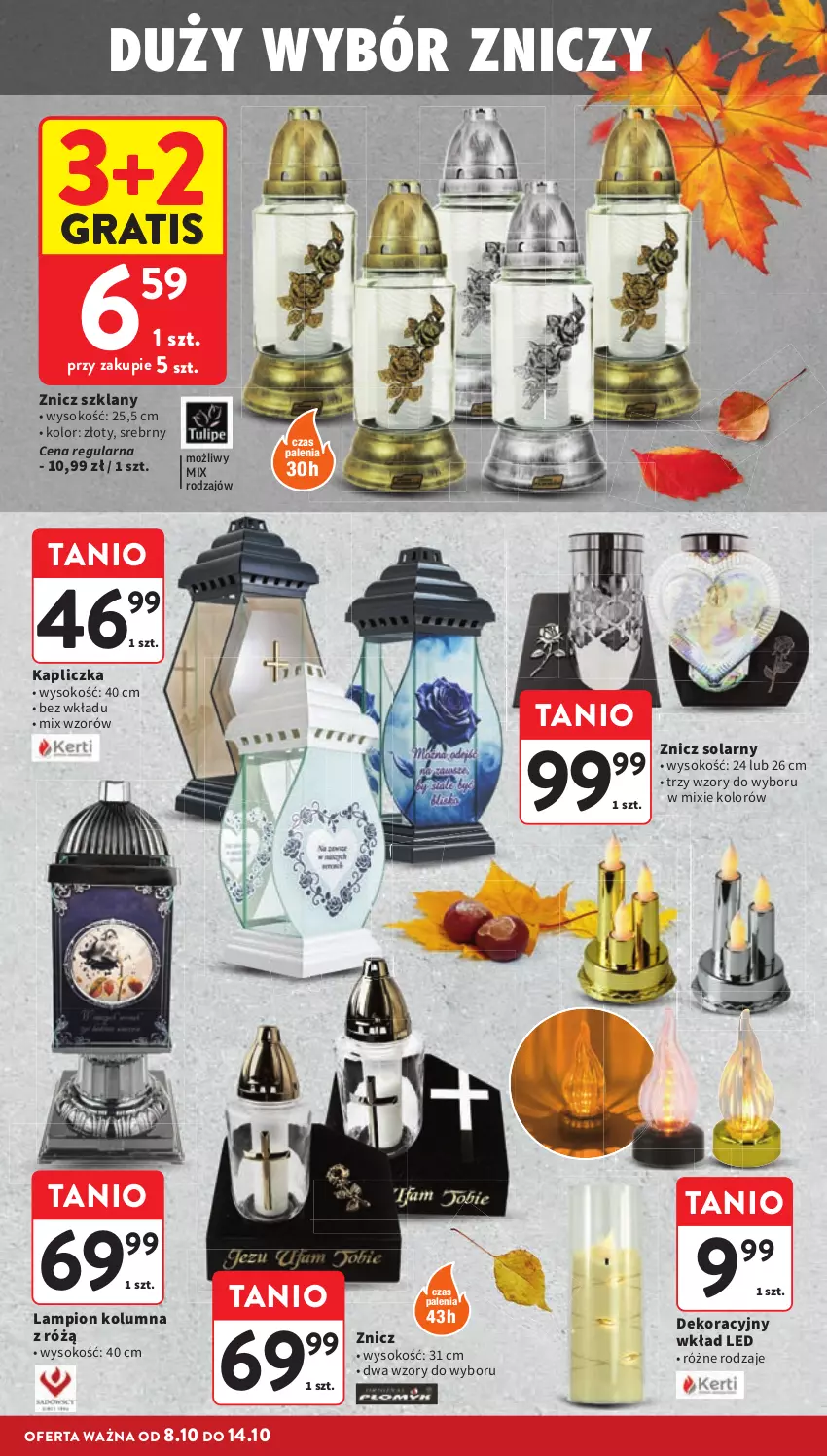 Gazetka promocyjna Intermarche - Gazetka promocyjna - ważna 08.10 do 14.10.2026 - strona 44 - produkty: Gra, Lampion, Sok, Znicz