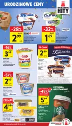 Gazetka promocyjna Intermarche - Gazetka promocyjna - Gazetka - ważna od 14.10 do 14.10.2026 - strona 23 - produkty: Serek wiejski, Ser, Por, Gra, Danone, Rama, Zott, Truskawki, Kawa, Mlekovita, Serek, Napój mleczny, Fanta, Danio, Napój, Granola, Almette, Monte, Mleko, Fa