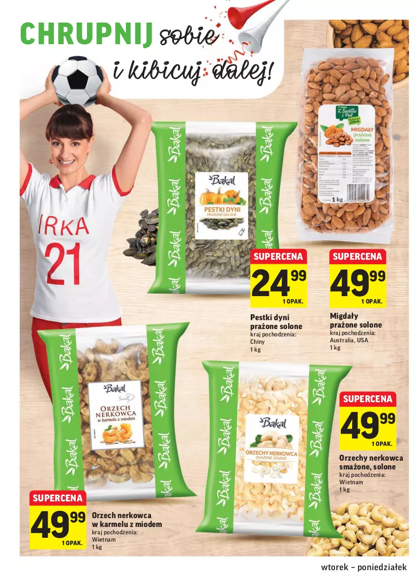 Gazetka promocyjna Intermarche - Gazetka promocyjna - ważna 29.06 do 05.07.2021 - strona 14 - produkty: BIC, Migdały, Pestki dyni