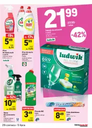 Gazetka promocyjna Intermarche - Gazetka promocyjna - Gazetka - ważna od 05.07 do 05.07.2021 - strona 35 - produkty: Ludwik, Cif, Do mycia naczyń, Spray do czyszczenia, Tablet, Płyn do mycia naczyń, Płyn do wc, Fairy, Płyn do mycia, Folia aluminiowa, Fa