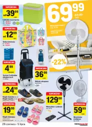 Gazetka promocyjna Intermarche - Gazetka promocyjna - Gazetka - ważna od 05.07 do 05.07.2021 - strona 37 - produkty: Klapki, Stolik, Lodówka, Torba, Wózek, Dzieci