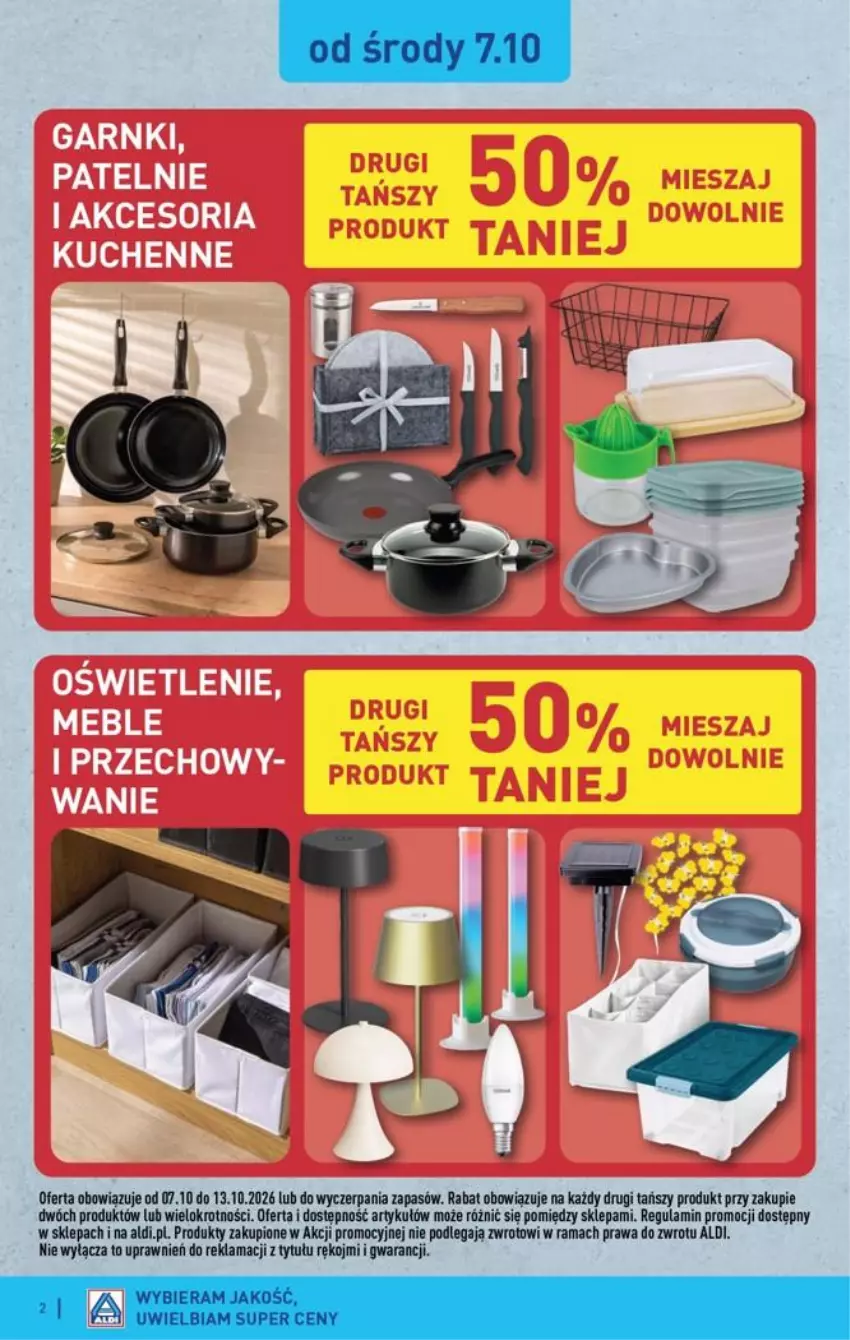 Gazetka promocyjna Aldi - Przygotuj się na kolejny tydzień! - ważna 07.10 do 10.10.2026 - strona 2 - produkty: Rama