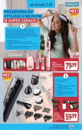 Gazetka promocyjna Aldi - Przygotuj się na kolejny tydzień! - Gazetka - ważna od 10.10 do 10.10.2026 - strona 9 - produkty: Ser, Rura, Carrera, Szczotka, Kabel USB, Szynka, Maszynka, Suszarka, LG