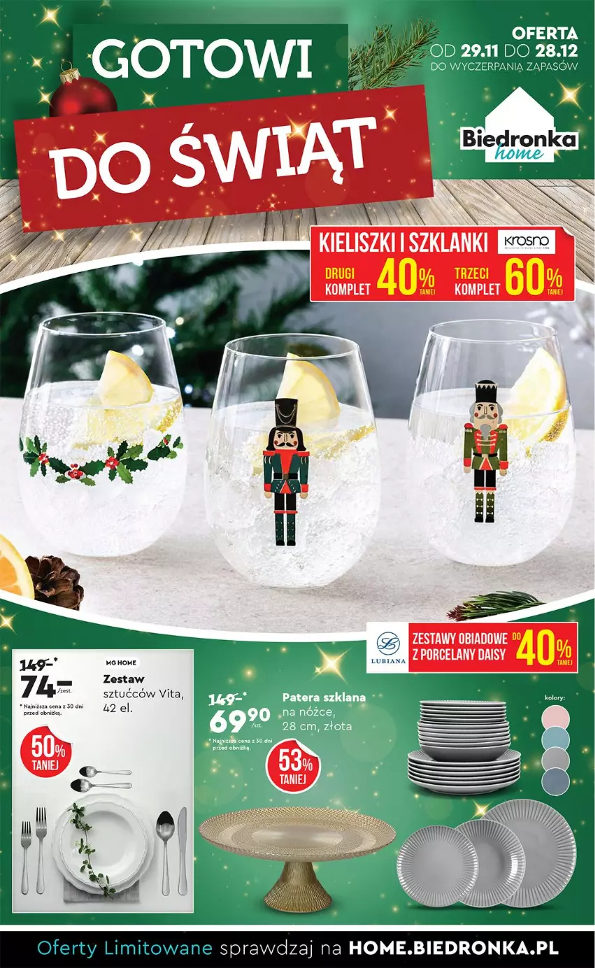 Gazetka promocyjna Biedronka - Home - ważna 29.11 do 06.12.2025 - strona 1 - produkty: LANA, Tera