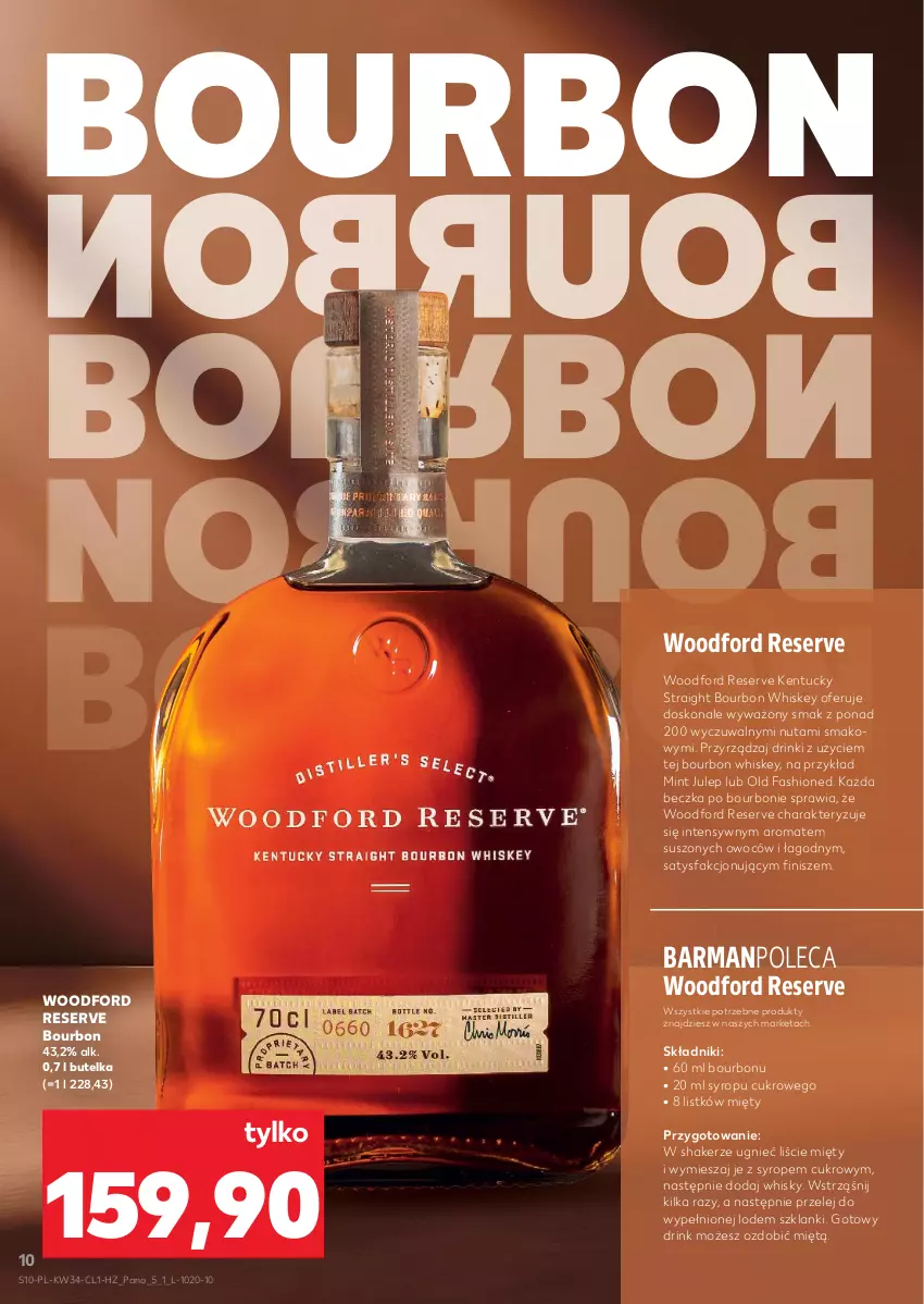 Gazetka promocyjna Kaufland - Barek Kauflandu - ważna 21.08 do 03.09.2025 - strona 10 - produkty: Bourbon, Fa, Lanki, Ser, Syrop, Whiskey, Whisky