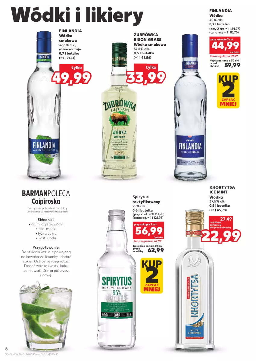 Gazetka promocyjna Kaufland - Barek Kauflandu - ważna 21.08 do 03.09.2025 - strona 6 - produkty: Cukier, Finlandia, Gra, Inka, Kawa, Lanki, Likier, Wódka