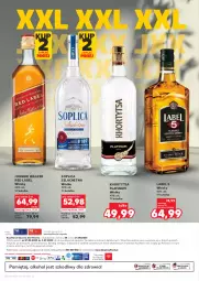 Gazetka promocyjna Kaufland - Barek Kauflandu - Gazetka - ważna od 03.09 do 03.09.2025 - strona 36 - produkty: Soplica, Johnnie Walker, Wódka, Whisky, Wagi, Mięta