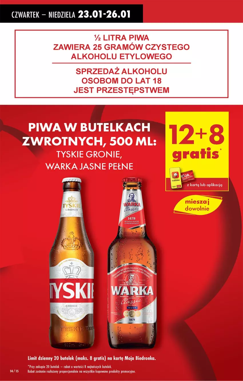 Gazetka promocyjna Biedronka - Od Czwartku - ważna 23.01 do 29.01.2025 - strona 14