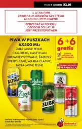 Gazetka promocyjna Biedronka - Od Czwartku - Gazetka - ważna od 29.01 do 29.01.2025 - strona 15 - produkty: Piwa, Por, Gra, Kasztelan, Warka, Tatra, Carlsberg