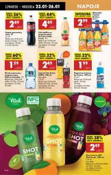 Gazetka promocyjna Biedronka - Od Czwartku - Gazetka - ważna od 29.01 do 29.01.2025 - strona 62 - produkty: Nałęczowianka, Sok, Sok jabłkowy, Napój gazowany, Woda mineralna, Woda, Napój