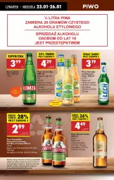 Gazetka promocyjna Biedronka - Od Czwartku - Gazetka - ważna od 29.01 do 29.01.2025 - strona 64 - produkty: Piwo, Somersby, Kasztelan, Tera, Limonka, Mango, Fa