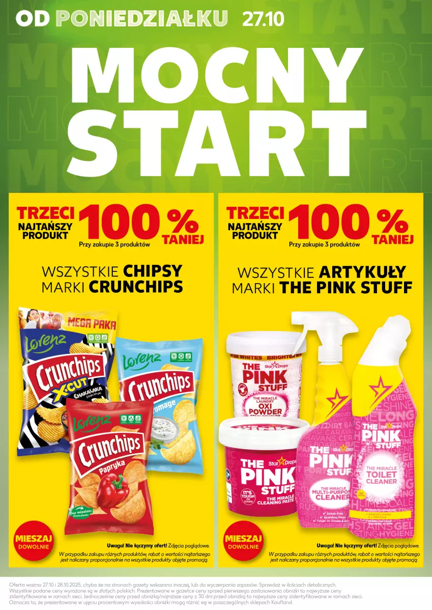 Gazetka promocyjna Kaufland - Mocny Start - ważna 27.10 do 28.10.2025 - strona 5 - produkty: Chipsy, Crunchips, Por, Waga