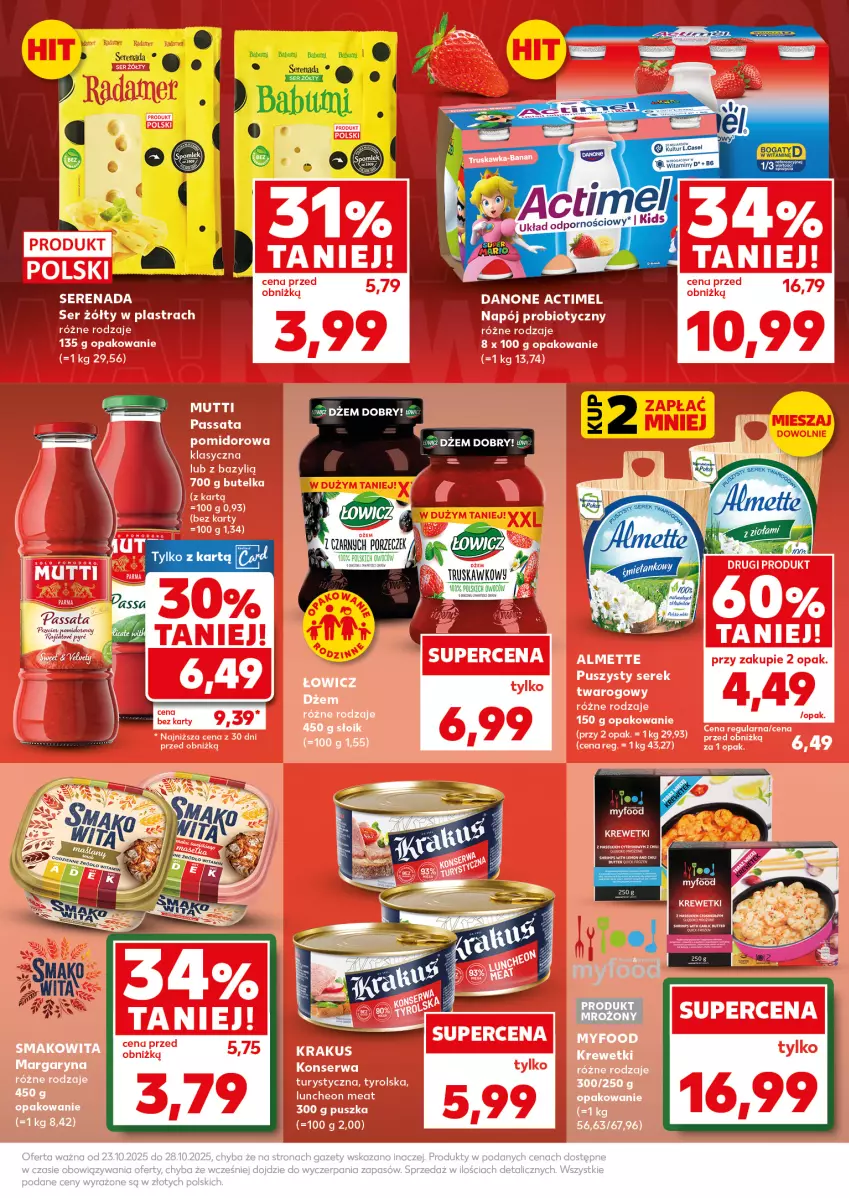 Gazetka promocyjna Kaufland - Mocny Start - ważna 27.10 do 28.10.2025 - strona 9 - produkty: Babuni, Dżem, Por, Saga, Ser
