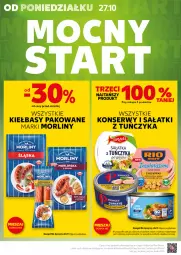Gazetka promocyjna Kaufland - Mocny Start - Gazetka - ważna od 28.10 do 28.10.2025 - strona 4 - produkty: Sałatka, Ser, Por, Sałat, Morliny, Tuńczyk, Waga