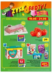 Gazetka promocyjna Carrefour - Gazetka Carrefour ZyskOferty - Gazetka - ważna od 21.05 do 21.05.2022 - strona 2 - produkty: Enchantimals, Pampers, Majtki, Barbie, Mattel, Schab wieprzowy, Pieluchomajtki, Hot Wheels, Pomidory, Fisher-Price