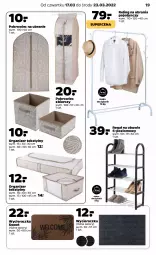 Gazetka promocyjna Netto - Gazetka non food 17.03-23.03 - Gazetka - ważna od 23.03 do 23.03.2022 - strona 5 - produkty: Ubrania, Wycieraczka, Organizer, Regał, Obuwie, Pokrowiec