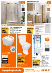 Gazetka promocyjna Obi - Gazetka OBI - Gazetka - ważna od 16.06 do 16.06.2026 - strona 11 - produkty: Piec, Kabina prysznicowa, Kompakt WC, Bateria umywalkowa, Bateria prysznicowa, Grzejnik, Ser, Rum, Gra, Słupek, Termos, Deska wolnoopadająca, Meble łazienkowe, Uchwyty, Tran, Rasco, Szafka, Bateria wannowa, Bateria, Brodzik, Meble, Miska